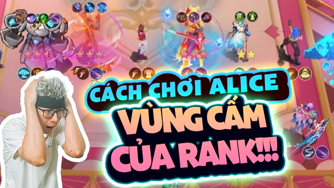 MCGG | VÙNG CẤM CỦA RANK!!! | CÁCH CHƠI ALICE #MCGG #MAGICCHESSGOGO #SLY #SLYMCGG