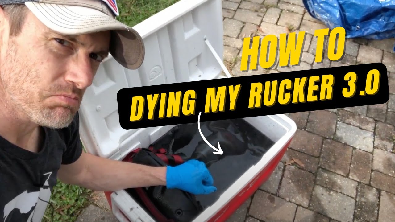 Окрашивание GOURCK Rucker 3.0