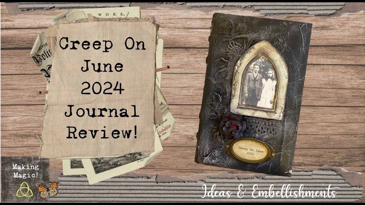 🕷️ Creep on June 2024 🕷️ - A Look at the Inside of the Journal! #CreeponJune24