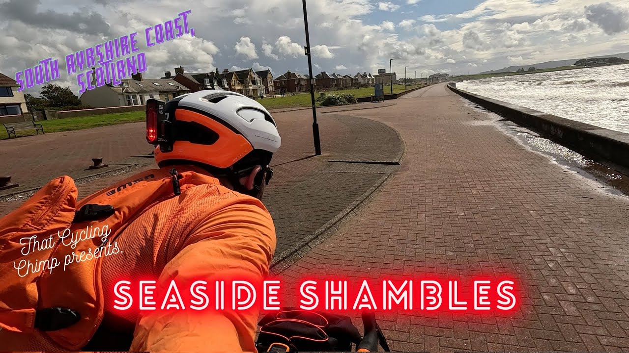 Riding your Bike at the seaside and building endurance in a headwind is GOOD for you!