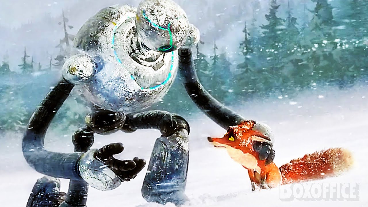 El Robot salva a TODOS los animales de una ventisca | Robot Salvaje | Clip en Español