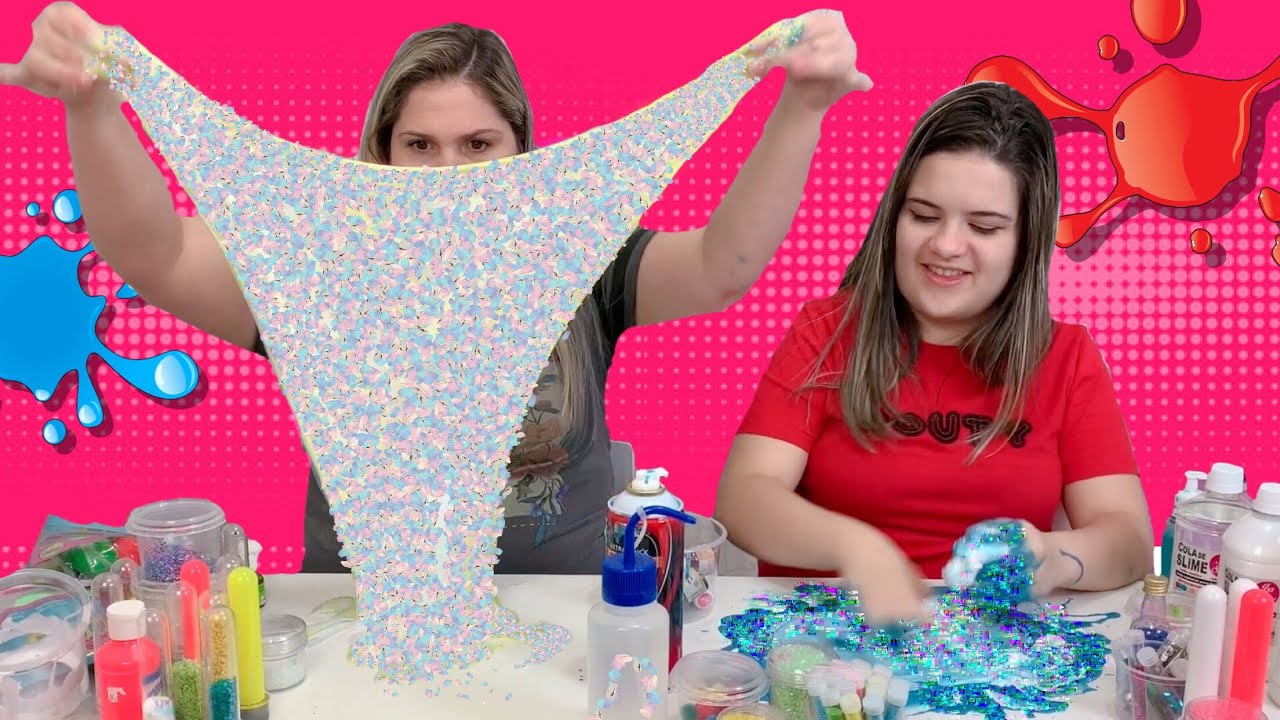 TRASFORMANDO SLIME RUIM E FEIA EM SLIME BOA E FOFA!