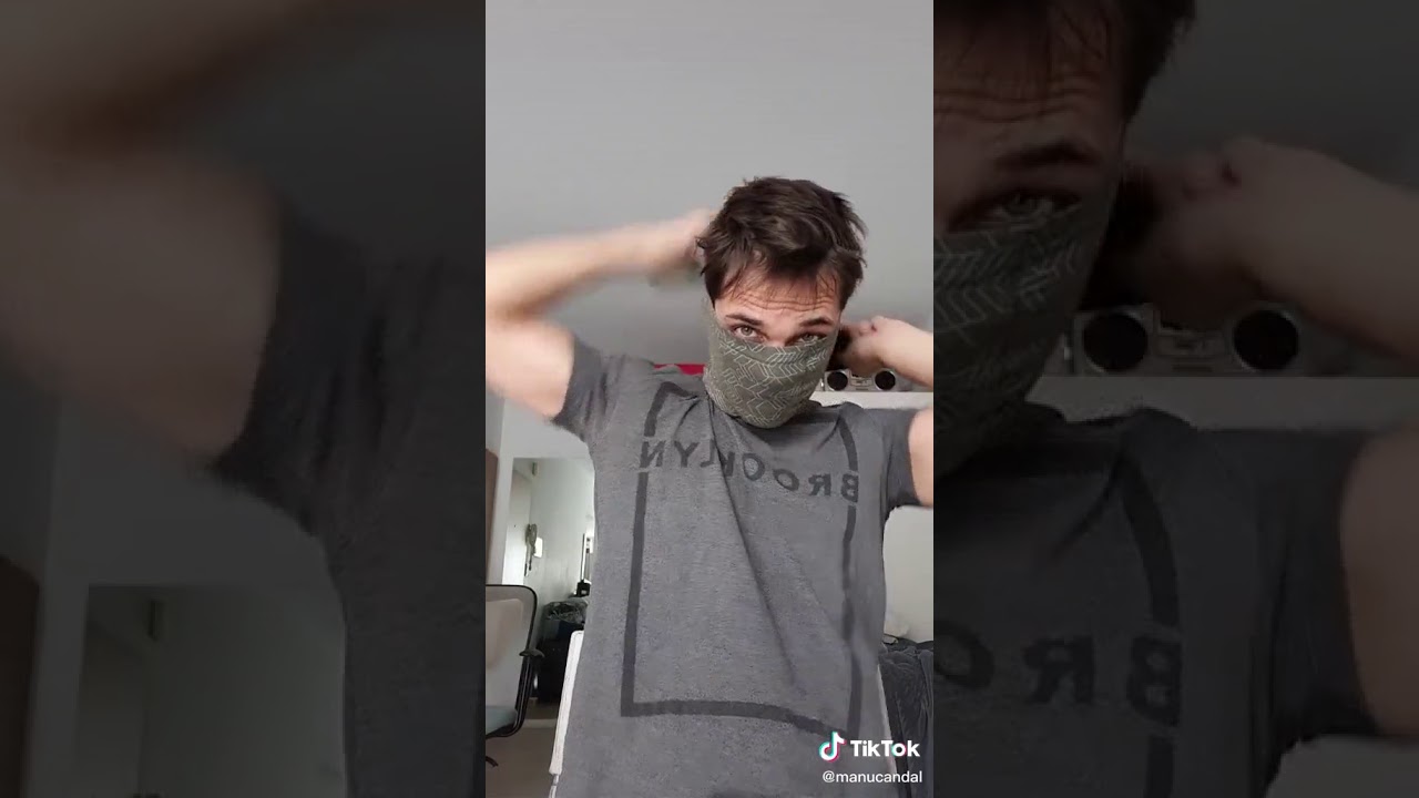 C&oacute;mo hacer un tapabocas con un calzoncillo Boxer