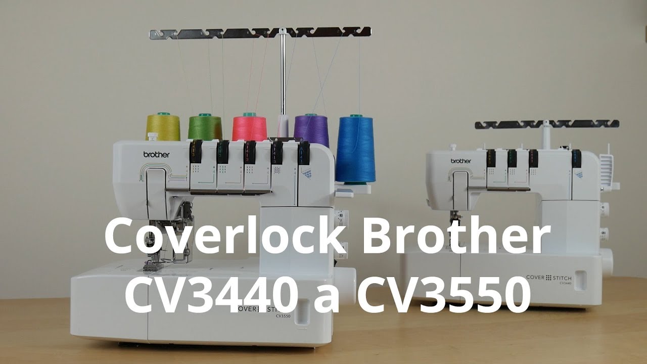 Coverlock Brother CV3440 a CV3550