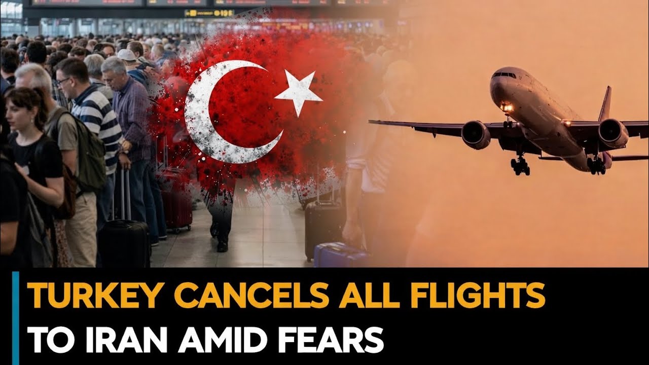 Turkey Cancels All Flights To Iran Over Anti-Khamenei Protest| Iran-Israel War| Iran Protest