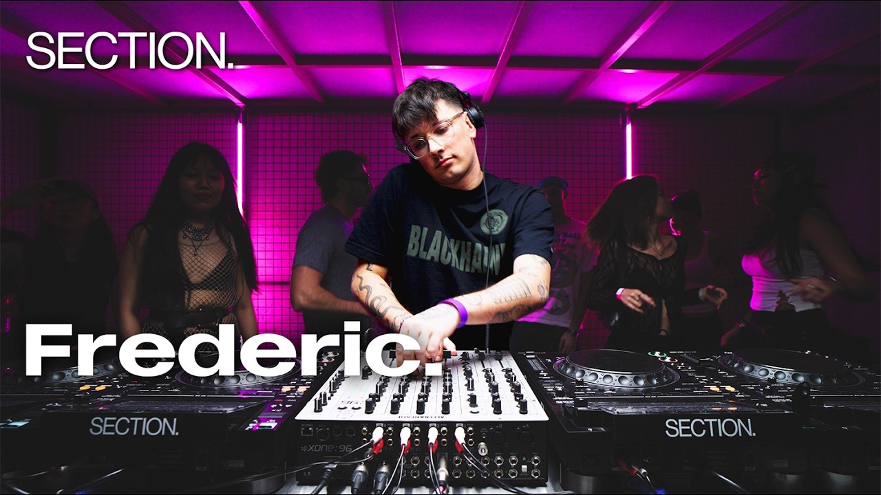 Frederic. | Techno DJ Set | SECTION. | February 2026
