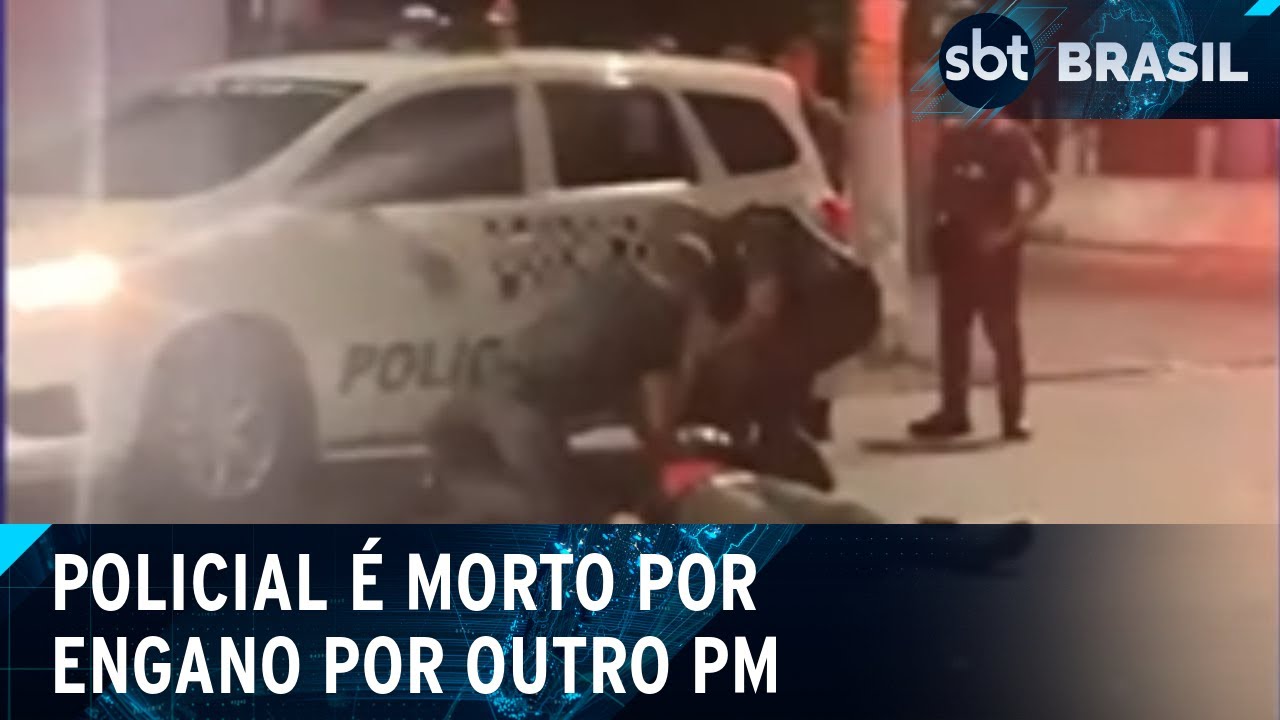 PM de folga é morto após ser confundido com ladrão em SP | SBT Brasil (30/03/24)