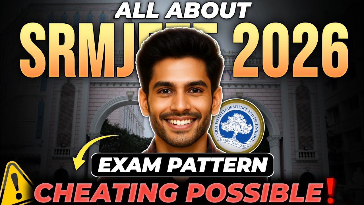 SRM JEE 2026 Online Exam Reality Exposed | Is Cheating Even Possible? Full Truth