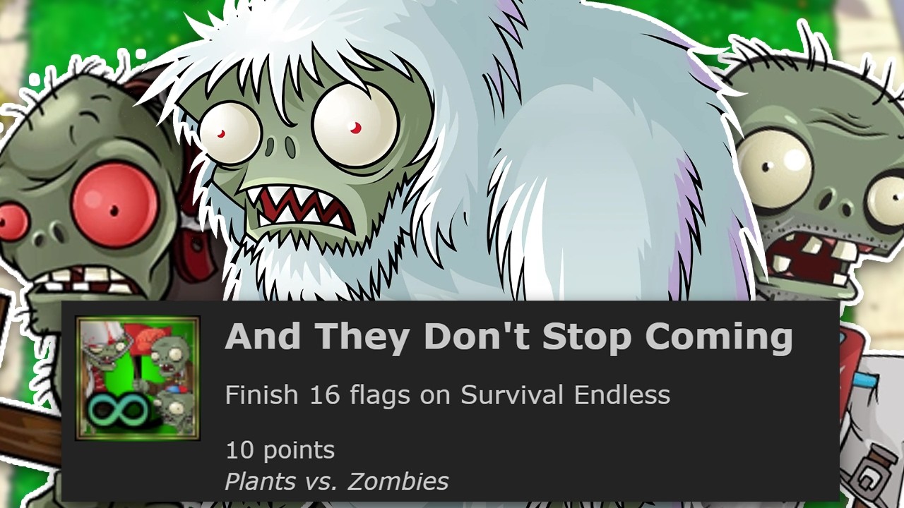 I Got EVERY ACHIEVEMENT In Plants Vs. Zombies (DS) - RetroAchievements
