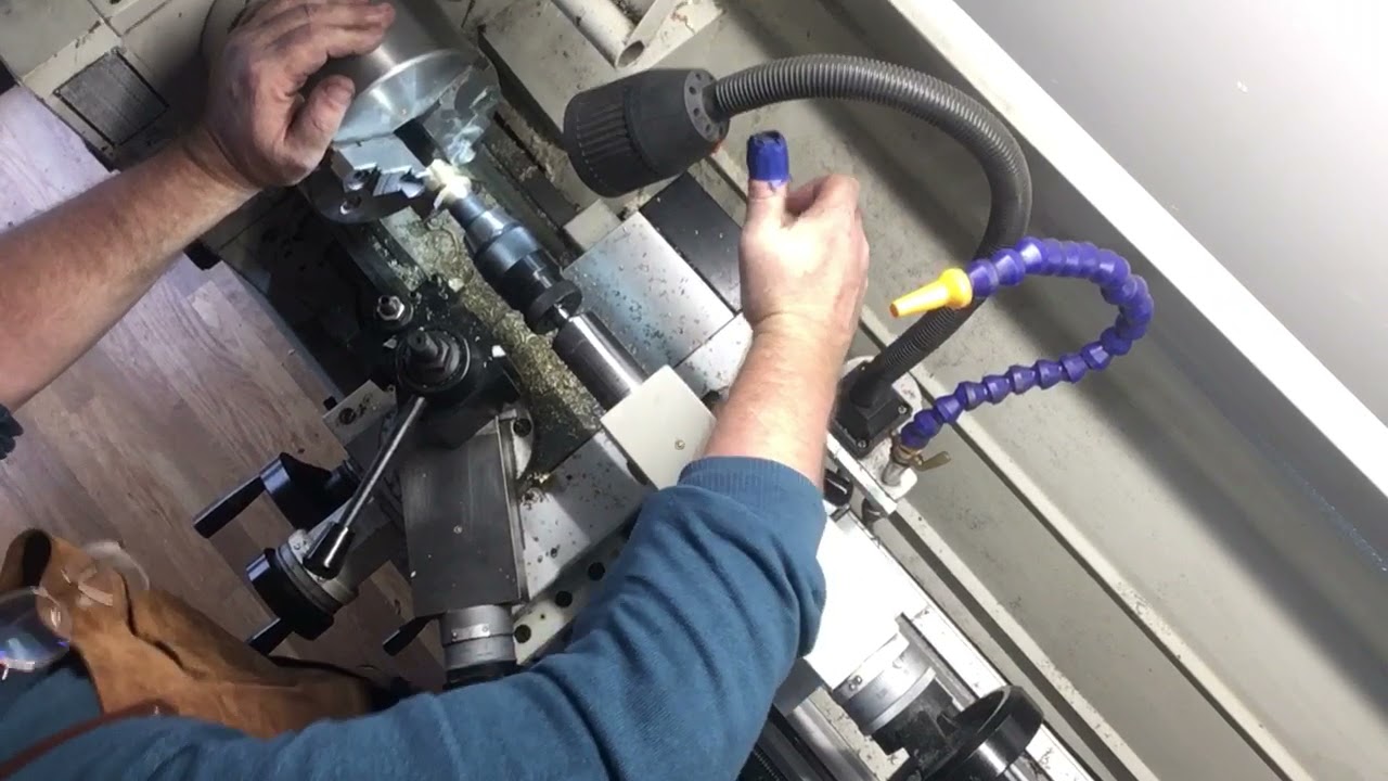 Saxophone pad cup making