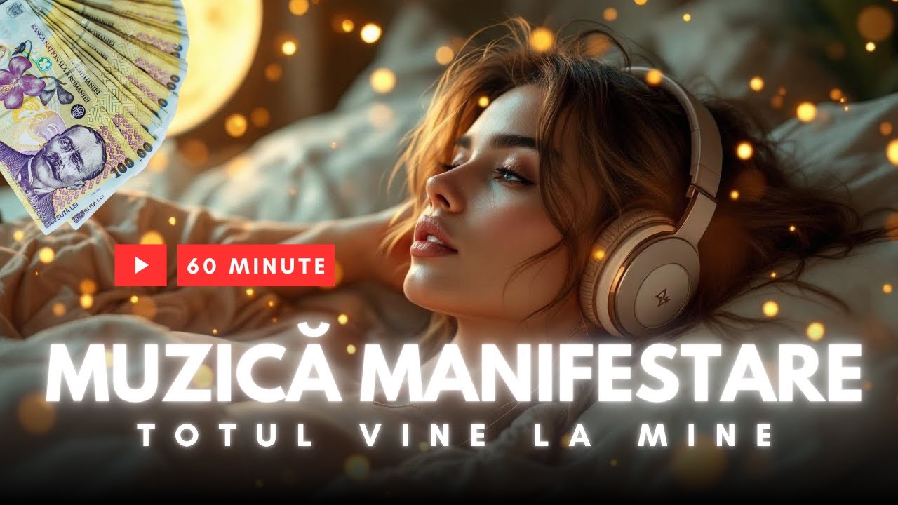Muzică Manifestare Conștientă – Totul vine la mine ✨ Abundență fără efort | Legea Asumptiei - 60 min