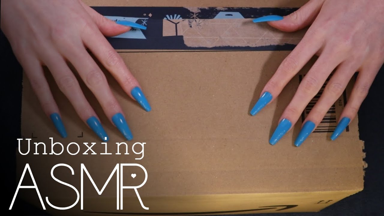 ASMR Amazon Unboxing (🎧 soft spoken, sleepy cardboard sounds, tapping)