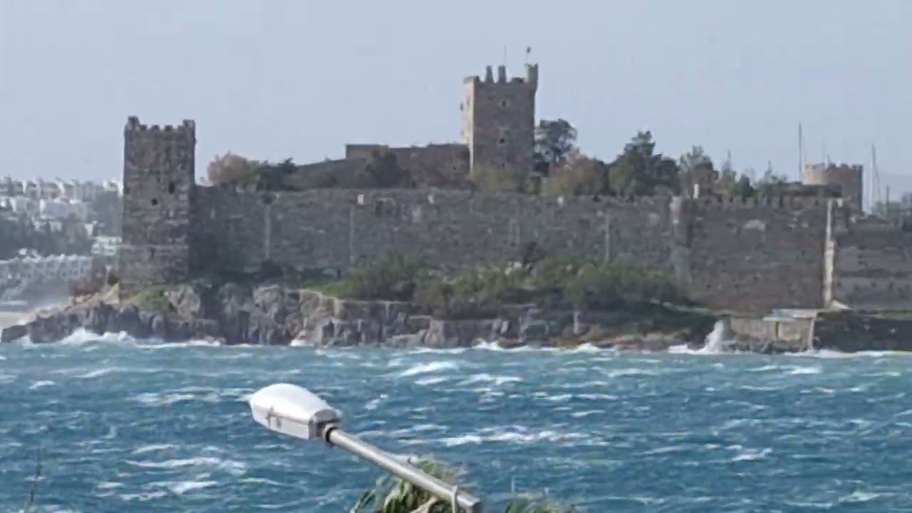 Bodrumda fırtına #Storm in Bodrum #bodrum 