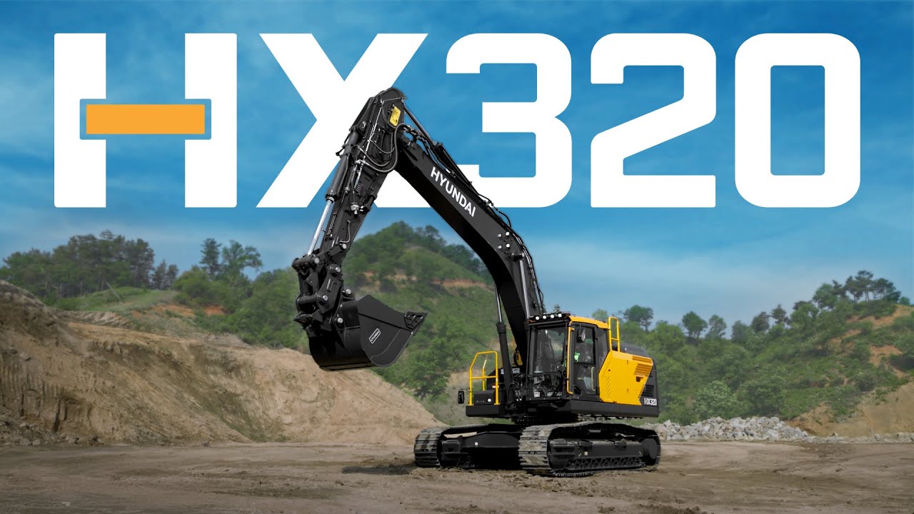장비소개 | HX320 대형 굴착기