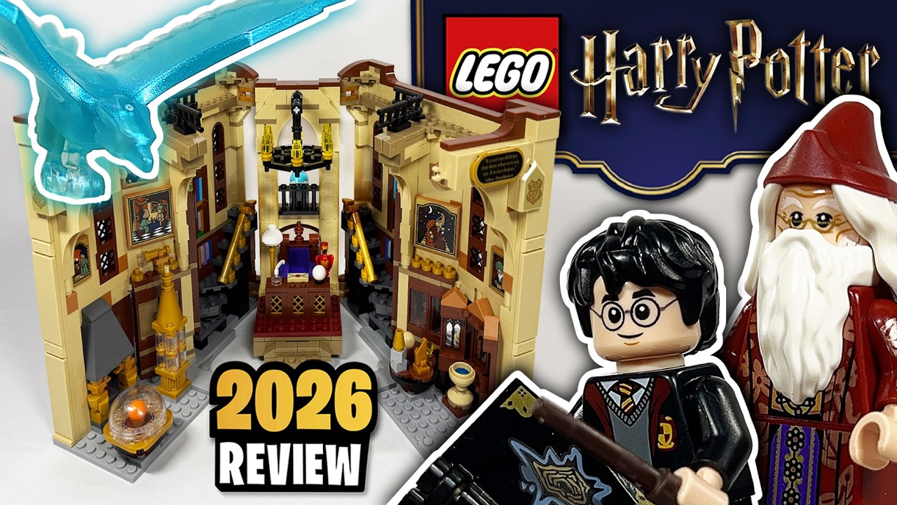 LEGO Harry Potter: Кабинет Дамблдора в виде книги (76478) &mdash; обзор набора 2026 года