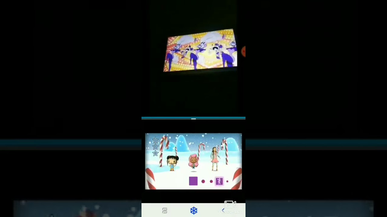 Mickey and minnie are cancaning in Nickelodeon dance 2