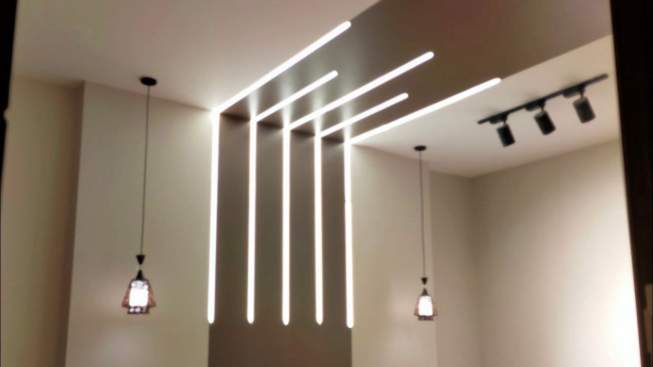 الليد بروفايل طريقة تركيبة  خطوة خطوة  Led profile فديوا رقم 1