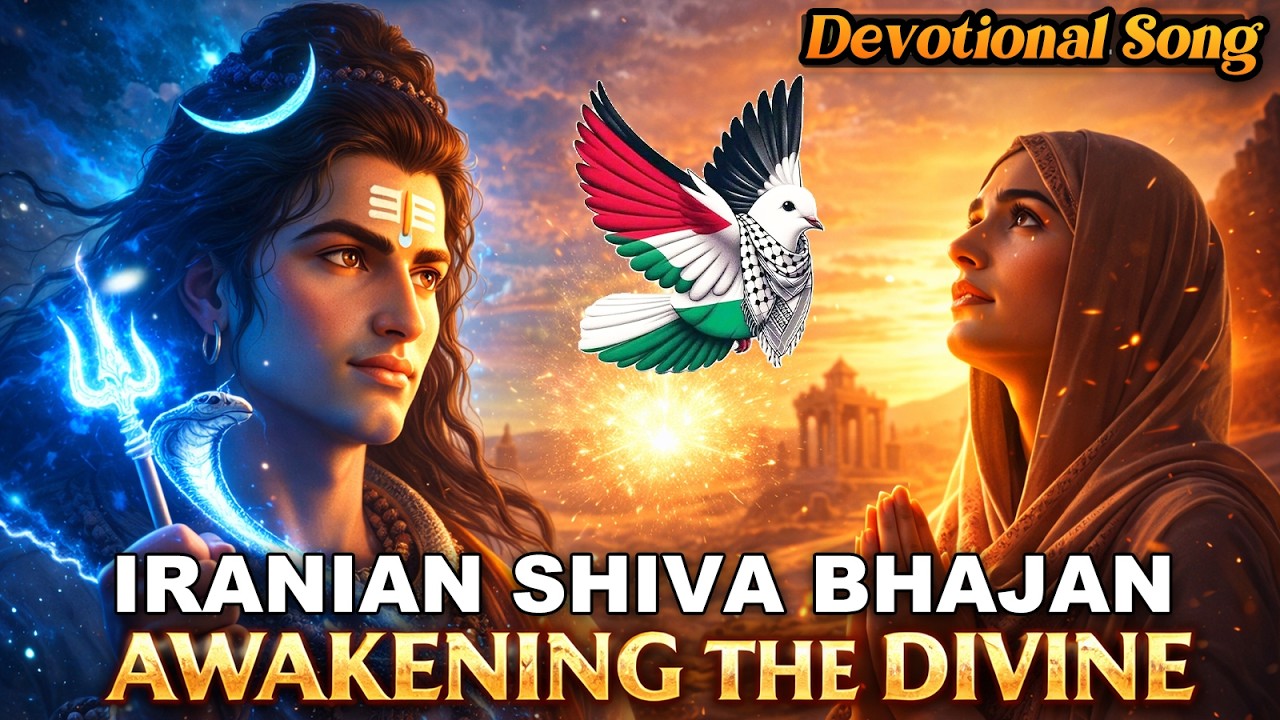 Mahadev Divine in IRAN 🔱 Lord Shiva Song in Iranian Language | India-Persia Spiritual Connection