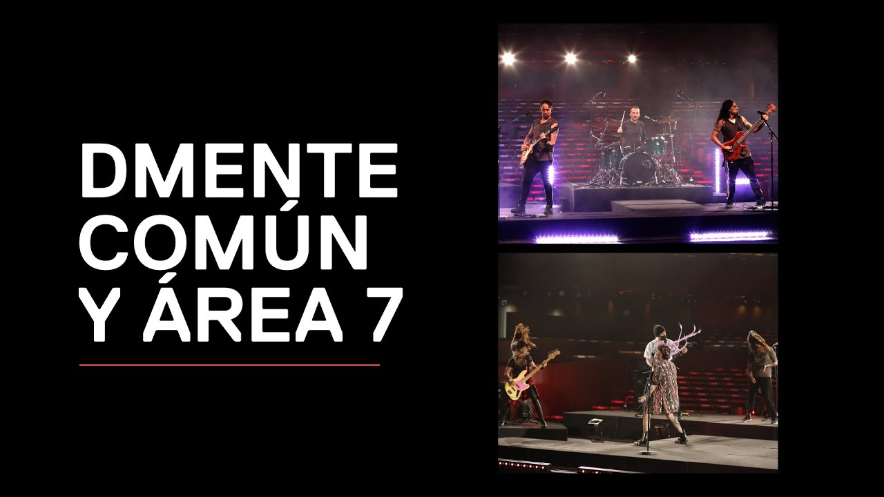 Dmente Común y Área 7 en el Gran Teatro Nacional | Teatro en Grande