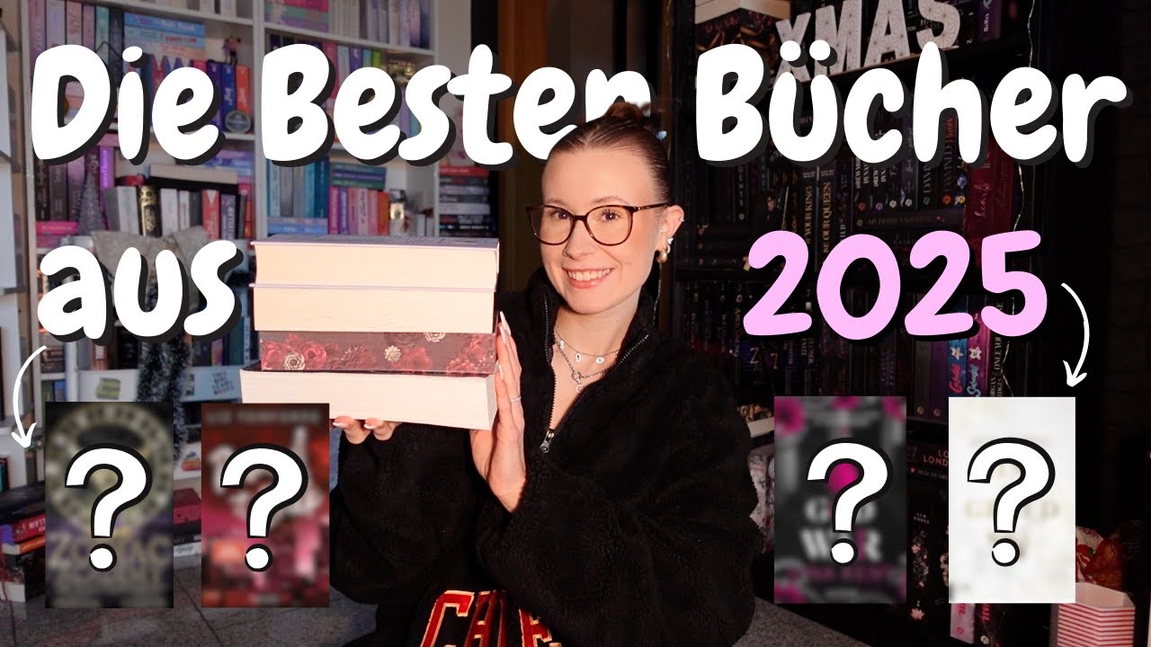 Die besten Bücher die ich 2025 gelesen habe!🤍 | meine 5⭐️ Bücher!