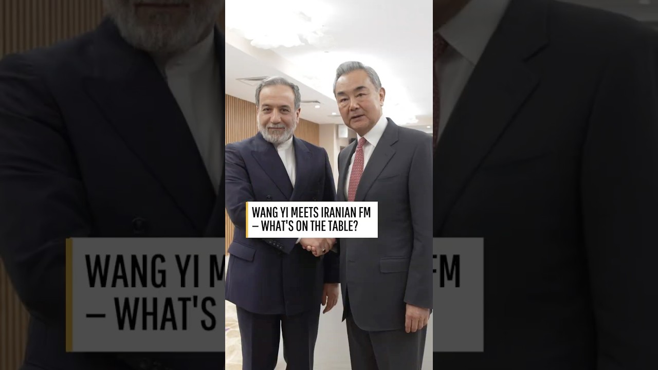 Wang Yi meets Iranian FM Abbas Araghchi on SCO sidelines