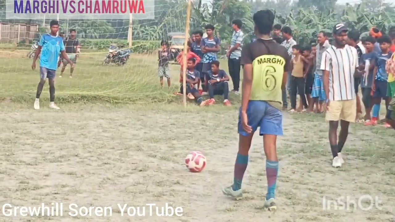 Marghi vs chamruwa penalty kick|penalty kick chavni match|chavni football match