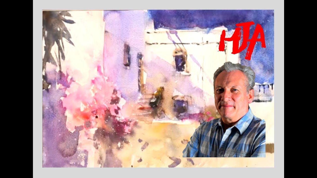 Paint Quickly for a Looser Style - Watercolor Tuition