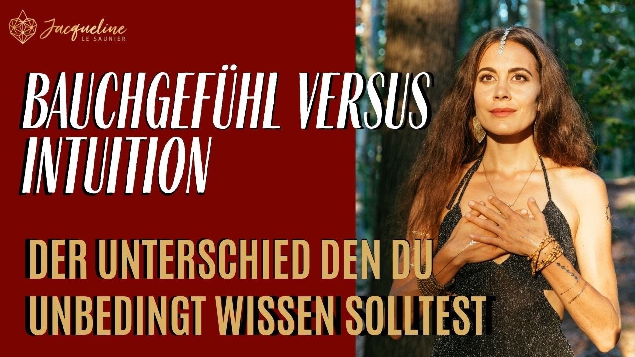 Bauchgef&uuml;hl versus Intuition. Der Unterschied den DU unbedingt wissen solltest.