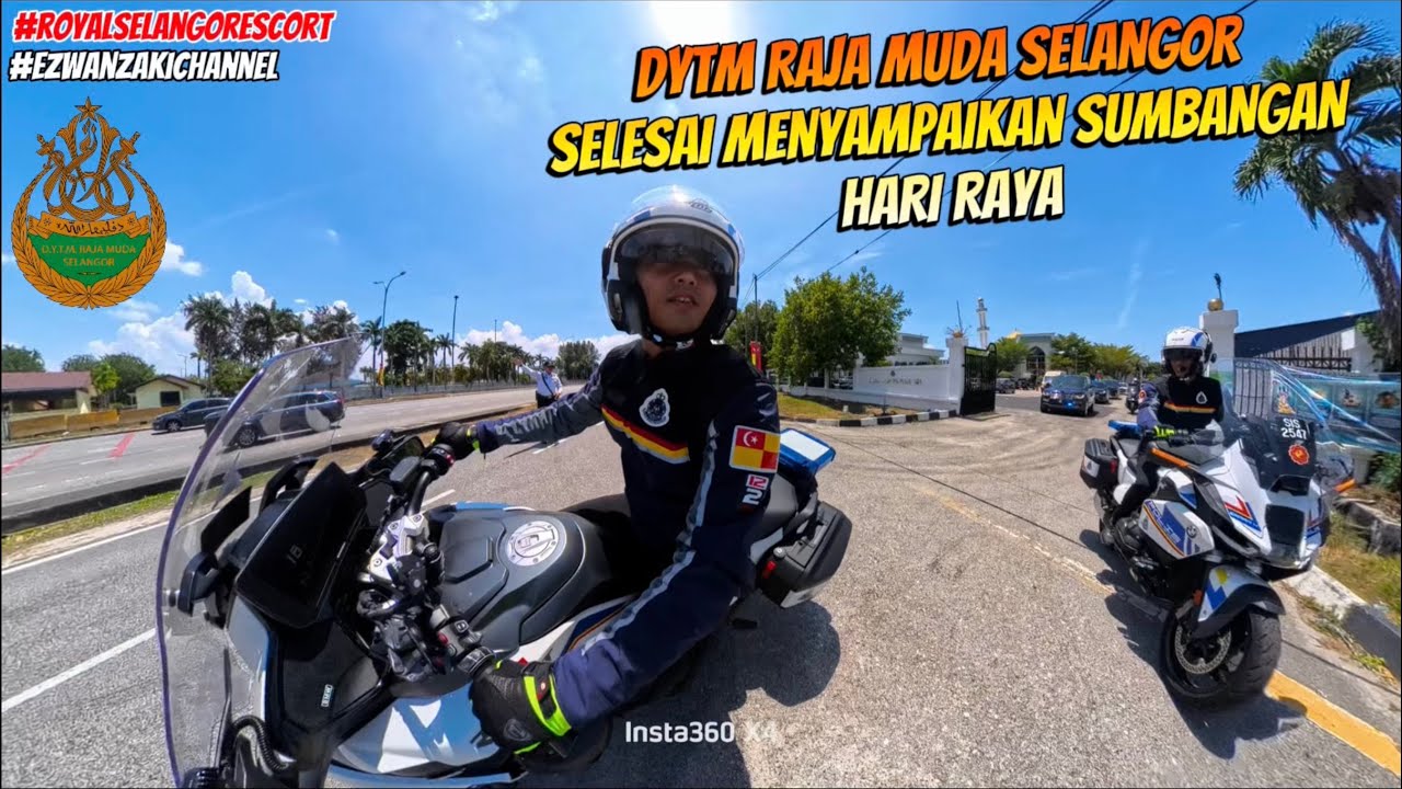 #104 DYTM RAJA MUDA SELANGOR BERANGKAT PULANG KE ISTANA MESTIKA