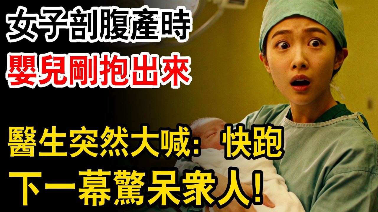 女子剖腹產時，嬰兒剛抱出來，醫生突然大喊：快跑，下一幕驚呆衆人！#幸福人生 #生活經驗 #人生故事 #為人處世 #日常 #人生感悟