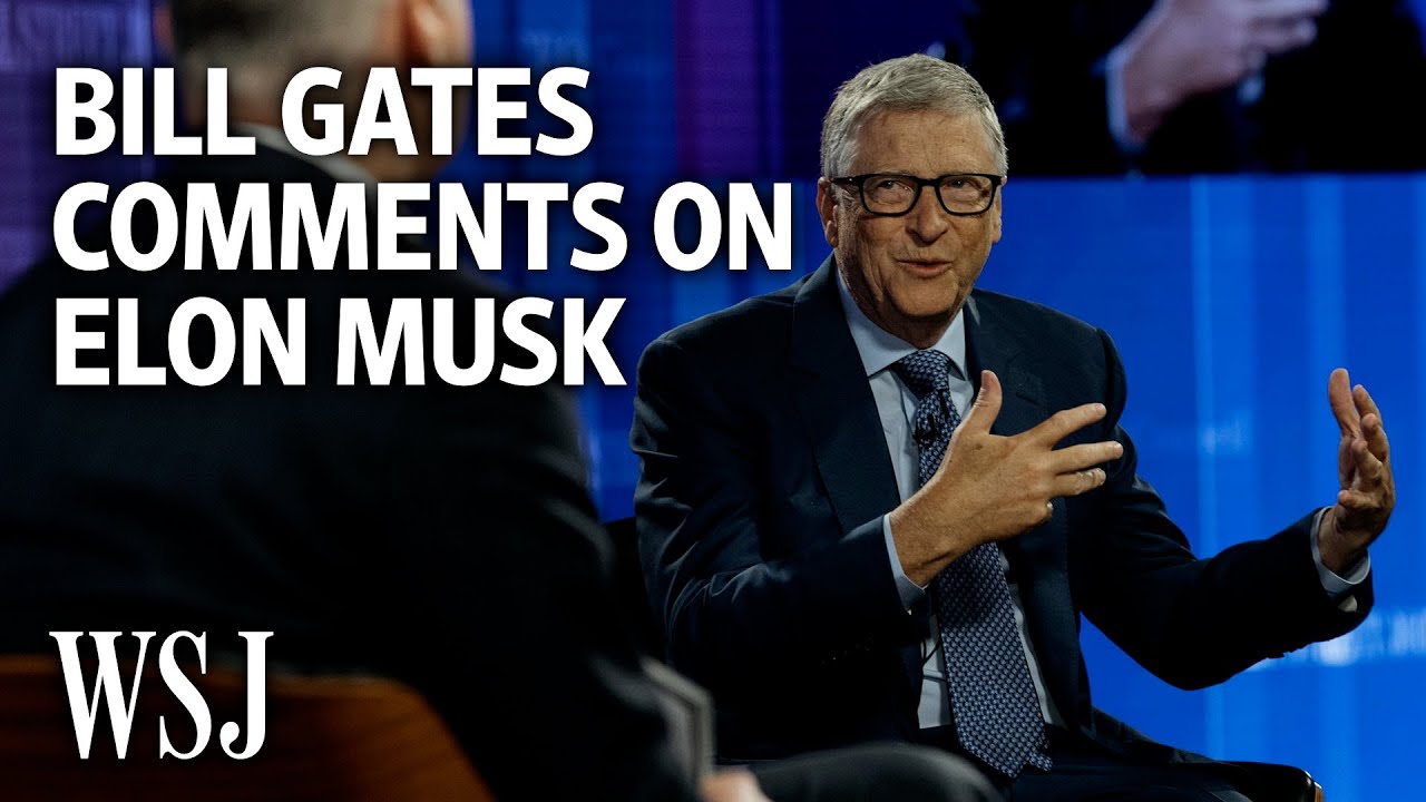 Bill Gates Says Elon Musk Could Make Misinformation Worse | WSJ