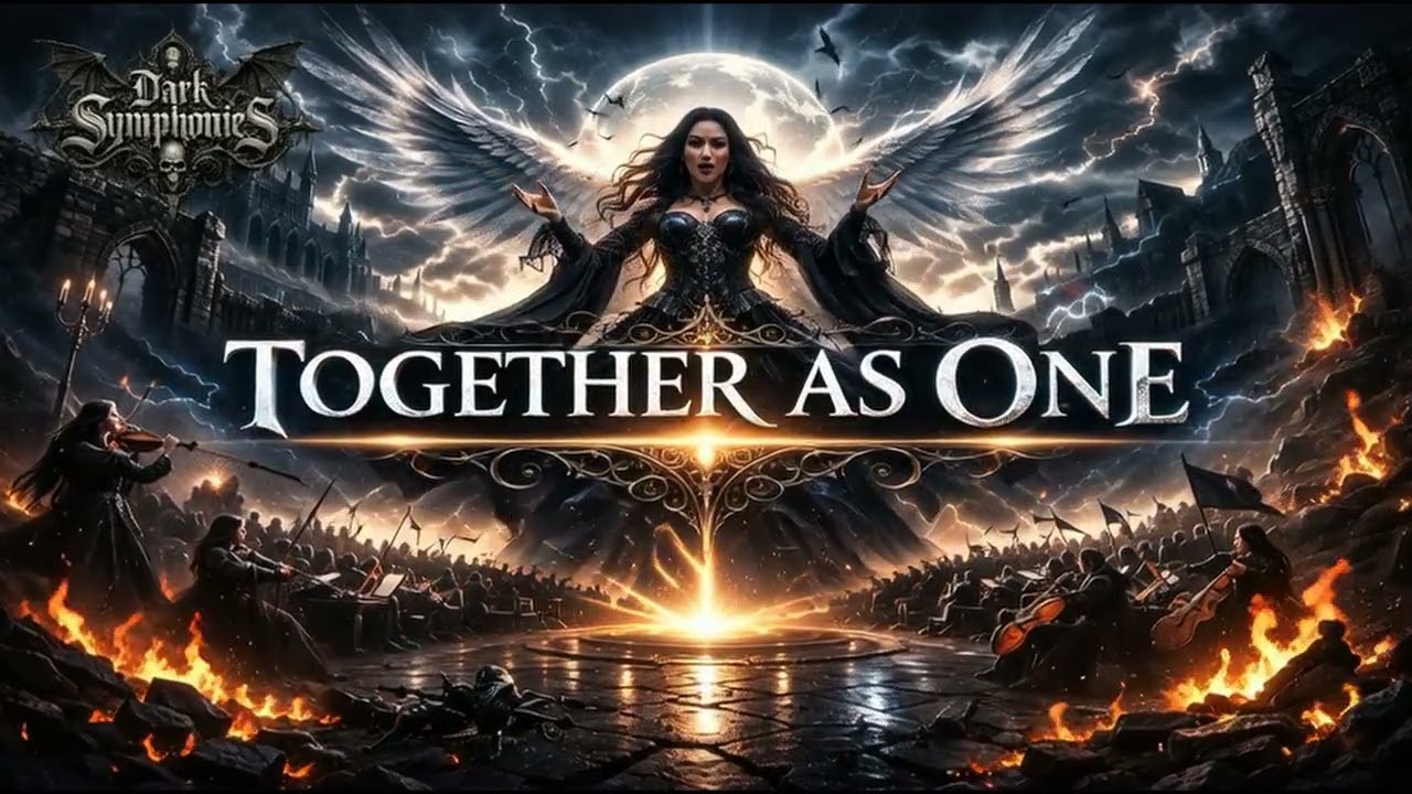 TOGETHER AS ONE | Epic Symphonic Metal Anthem (Inspired by Nightwish, Epica & Within Temptation)