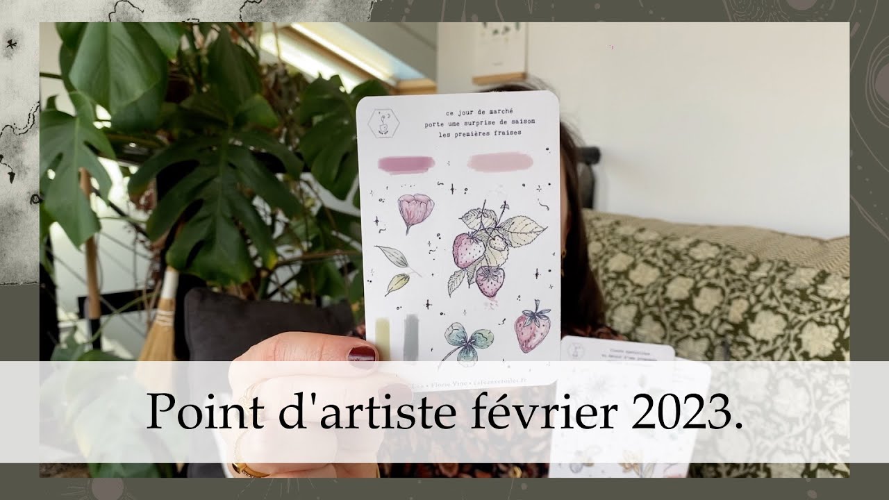 Papeterie printanière, solarpunk, vie slow et polar d'urban fantasy | point d'artiste 02.2023