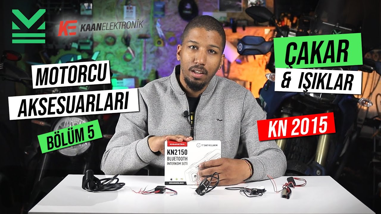 Motorcu Aksesuarları #5 / Aydınlatma ve Çakarlar / KNMaster 2150