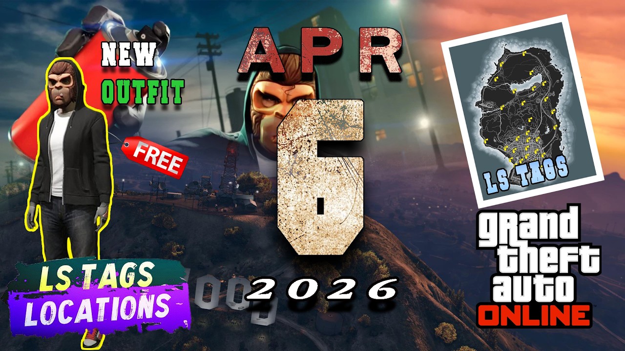LS Tags Locations [April 6th] GTA Online 2026!!!