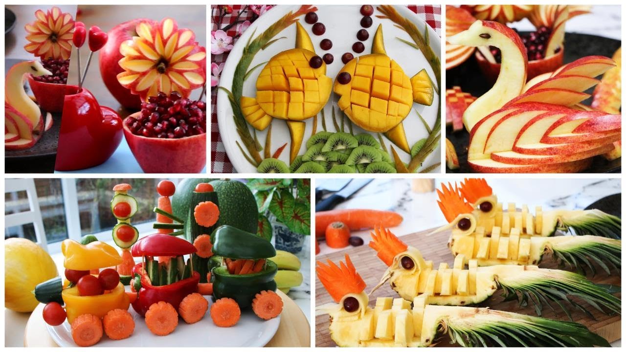5 Super Salad Decorations Ideas - Ideas For Beautiful Food Decorations