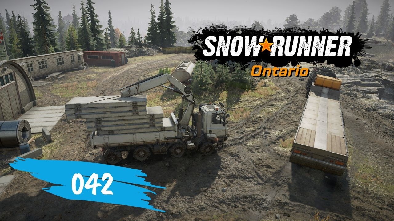verlorene Fracht & wichtige Geschäfte I - Snow Runner (Ontario) 042 - PC Lets Play deutsch