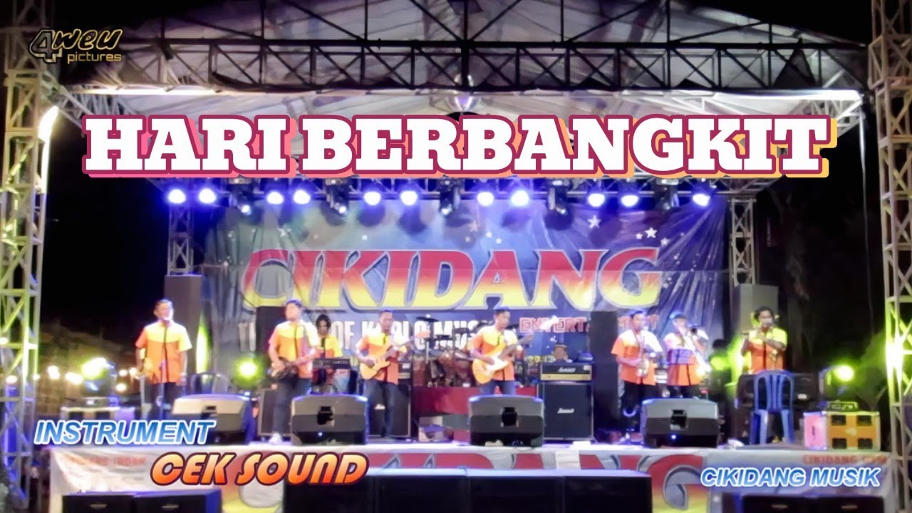 CEK SOUND HARI BERBANGKIT SONETA COVER - CIKIDANG MUSIK PELABUHAN PANGANDARAN  -MUSIK TANPA VOCAL