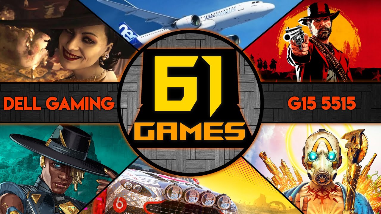 Dell Gaming G15 5515 - 61 Games Tested (5600H, RTX 3050)