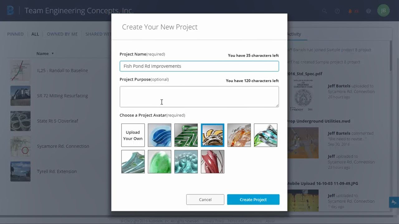 Getting up to speed with BIM 360 Team - Pt. 2 - Creating Projects