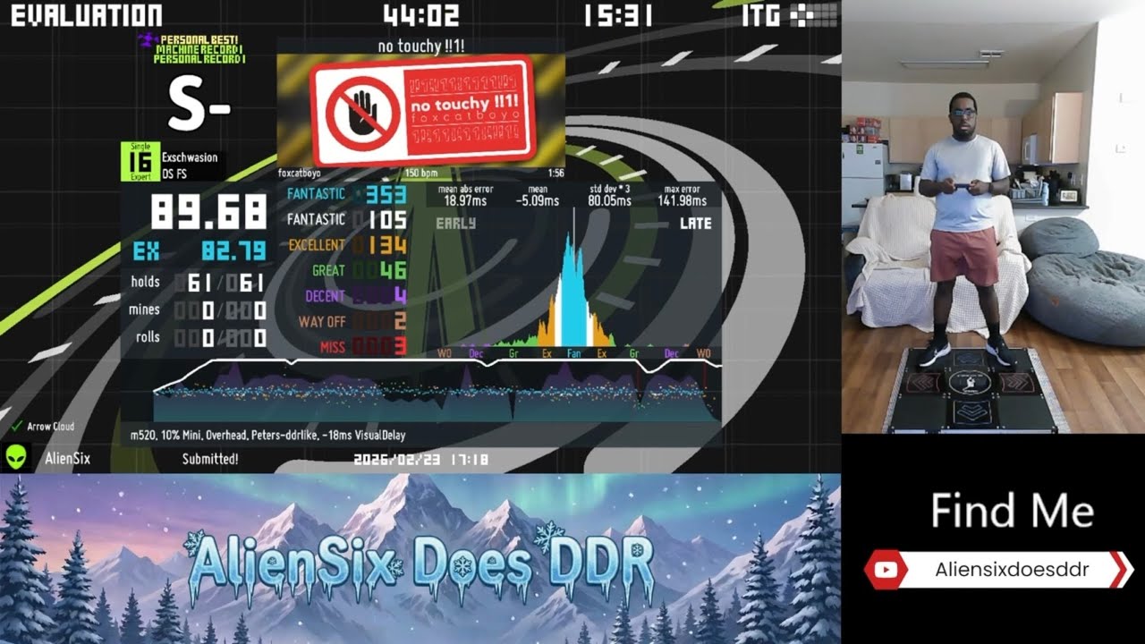 no touchy !!1! (16) '89.68' (S-) [Triple Cross BR 26 - STEPPERS CUP]