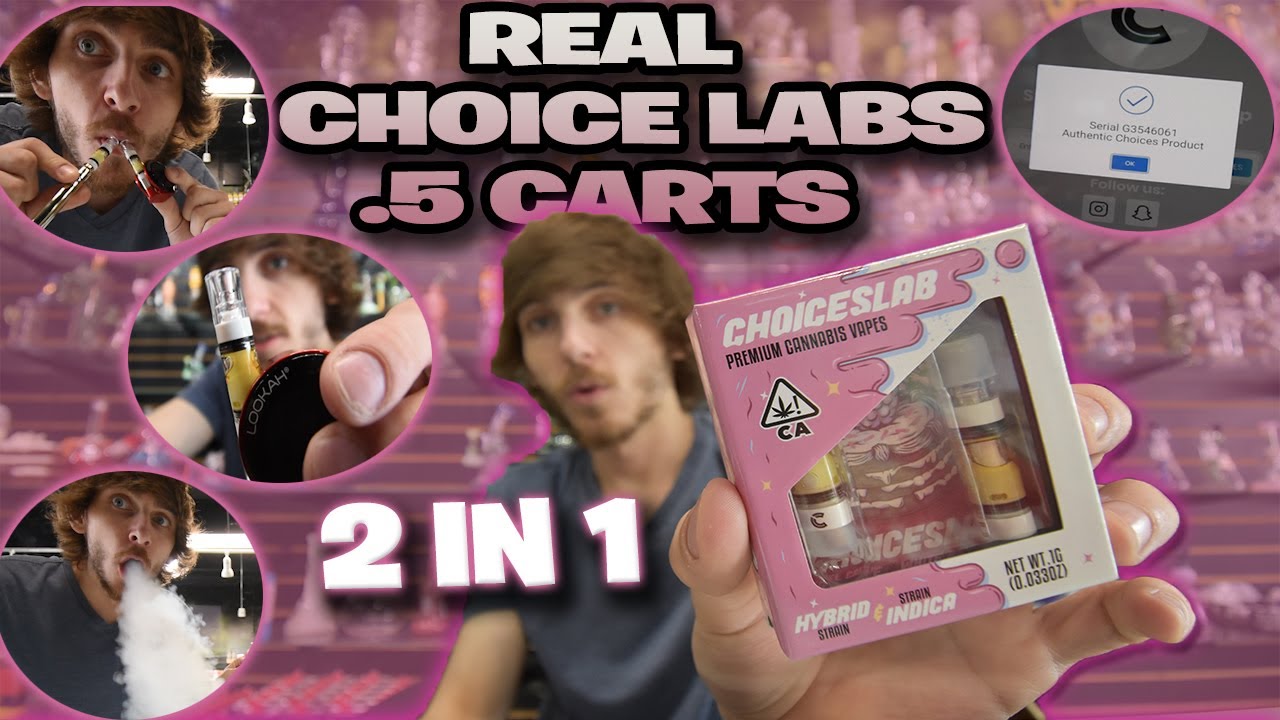 How can you tell if a choice cart is real? NEW CHOICELABS CARTRIDGE REVIEW!