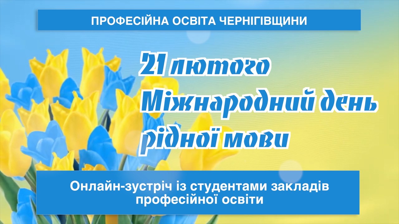 Роль рідної мови в професії: зустріч студентів професійної освіти Чернігівщини