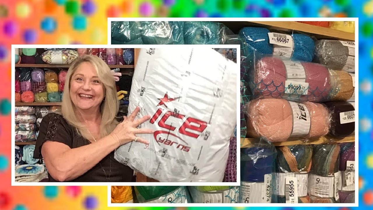 Yarn Unboxing: Ice Yarn Haul, Tips, Information and How I Use Ice Yarn!