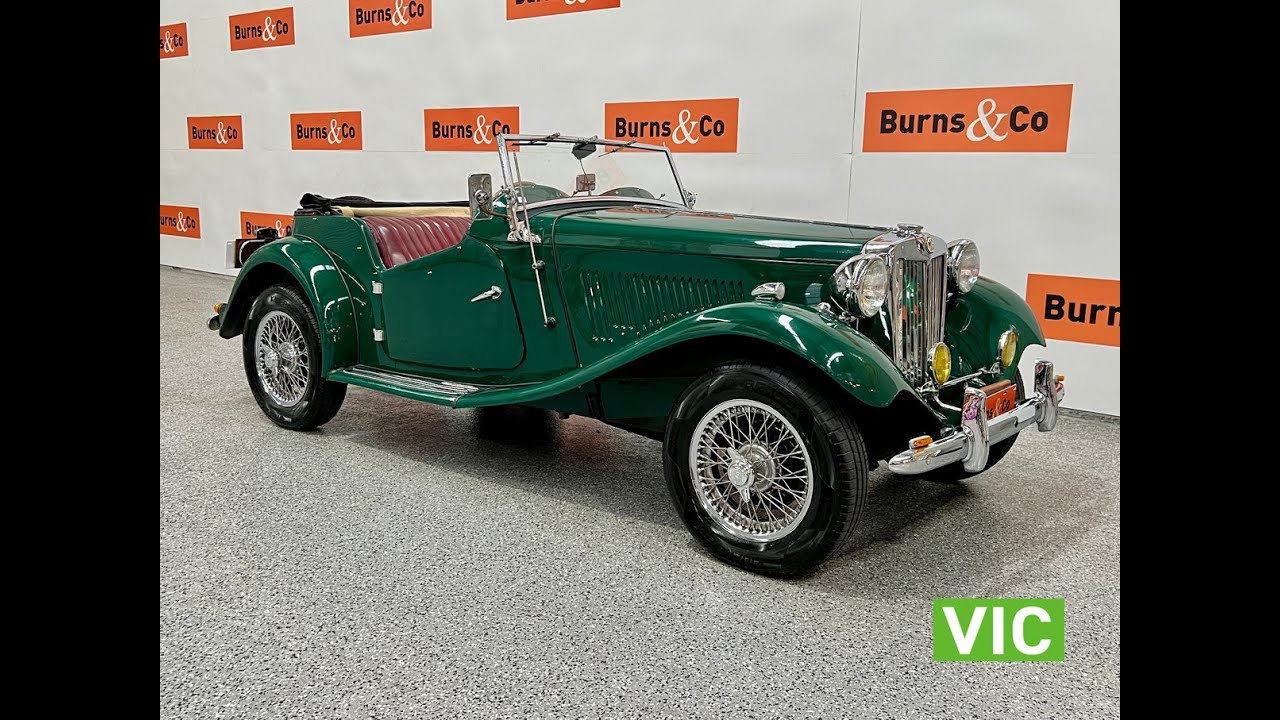 1952 MG TD 4 Cylinder Manual Roadster