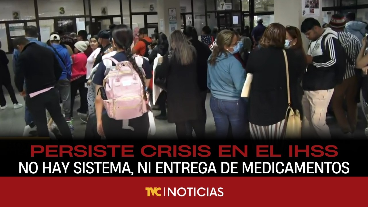 Persiste crisis en el IHSS, no hay sistema, ni entrega de medicamentos.