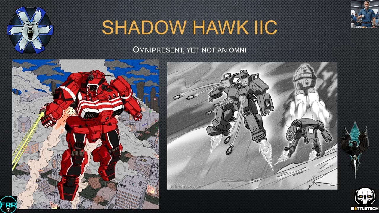 Battletech's Shadow Hawk IIC, the Omnipresent Not Omnimech