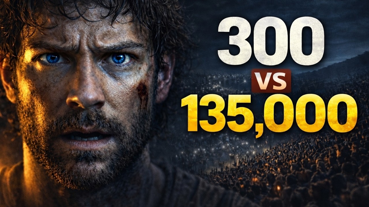 God Reduced Gideon’s Army to 300… Then This Happened