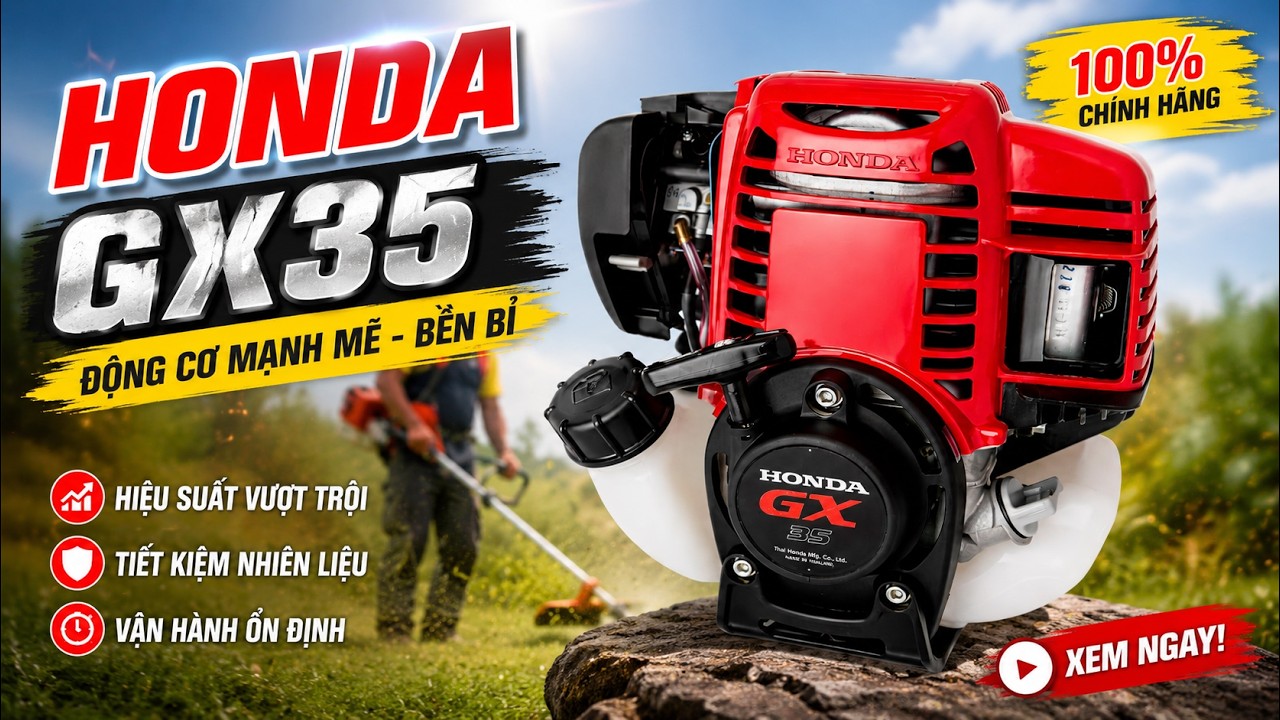 Máy cắt cỏ honda gx35 giá 1,4 tr có tin được không ? Cập nhật máy cắt cỏ honda gx35 mới nhất