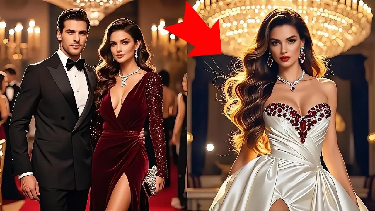 “O SORRISO DO EX-MARIDO DESAPARECEU QUANDO ELA CHEGOU COM UM VESTIDO AVALIADO EM UM BILHÃO.”